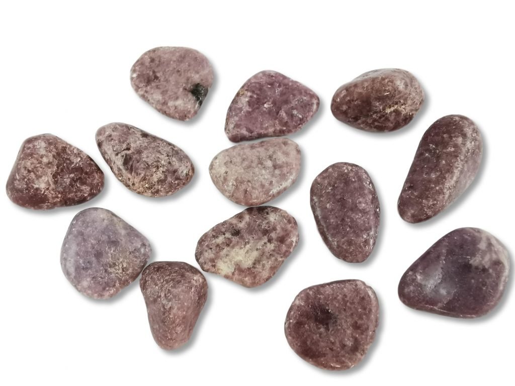 λεπιδόλιθος ημιπολύτιμοι λίθοι