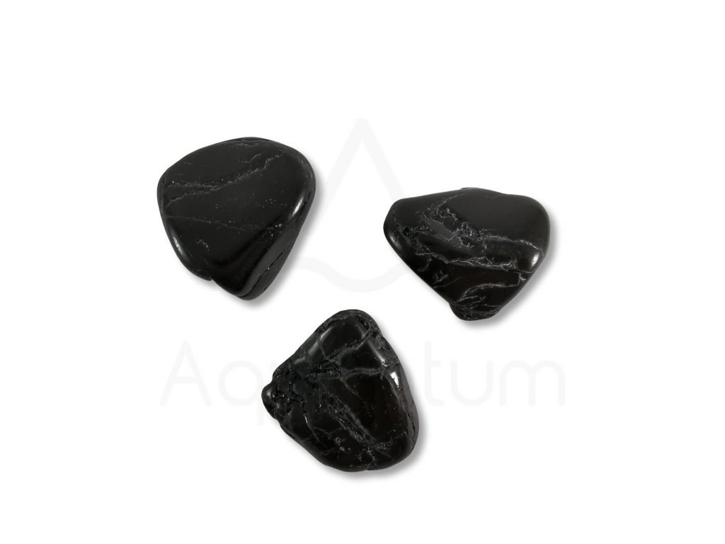 μαυρη τουρμαλίνη βότσαλο