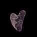 gua sha από ημιπολύτιμο λίθο αμέθυστο