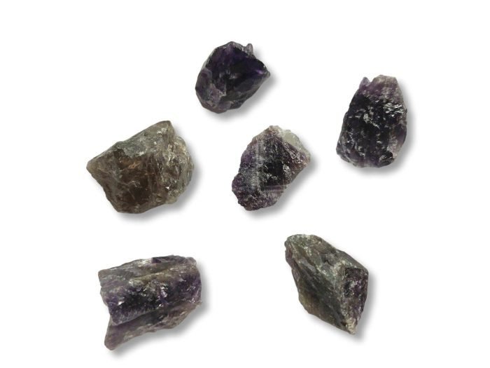 αμέθυστοι ημιπολύτιμοι λίθοι εξαιρετικής ποιότητας