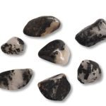 Τουρμαλίνη με Χαλαζία Βότσαλο