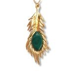 Μαλαχίτης Χειροποίητο Μενταγιόν