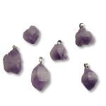 Αμέθυστος Ακατέργαστος Μενταγιόν