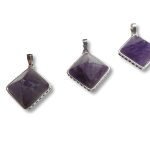 Αμέθυστος Πυραμίδα Μενταγιόν