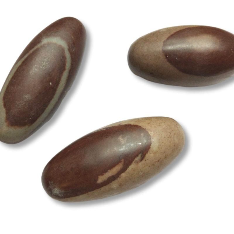 λίθοι Shiva Lingam σε διάφορα μεγέθη