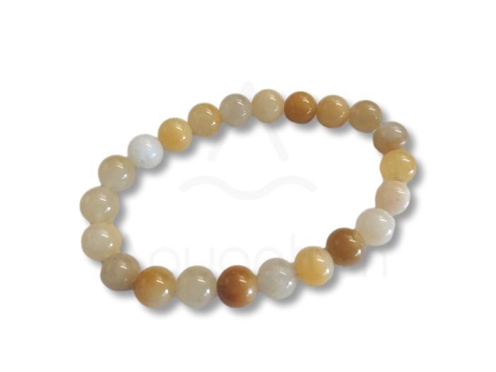 βραχιόλι από κίτρινο Ιαδεΐτη Jade βραχιόλι από Ιαδεΐτη 8mm
