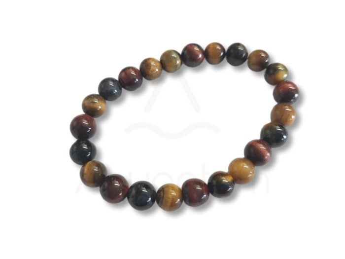 βραχιόλι από ημιπολύτιμους λίθους μάτι ταύρου μάτι τίγρη μάτι γερακιού βραχιόλι από λίθους μάτι ταύρου μάτι τίγρη μάτι γερακιού 8mm
