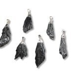 Κυανίτης Μαύρος Φτερό Μενταγιόν