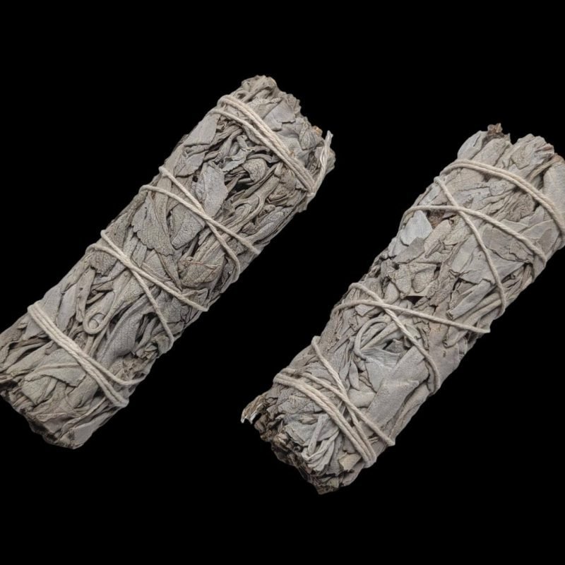 θυμίαμα μικρό μέγεθος Λευκό Φασκόμηλο Smudge Stick