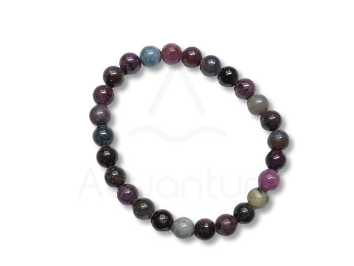 Βραχιόλι Πολύχρωμη Τουρμαλίνη 8mm Βραχιόλι Πολύχρωμη Τουρμαλίνη με διάμετρο χάντρας 8mm