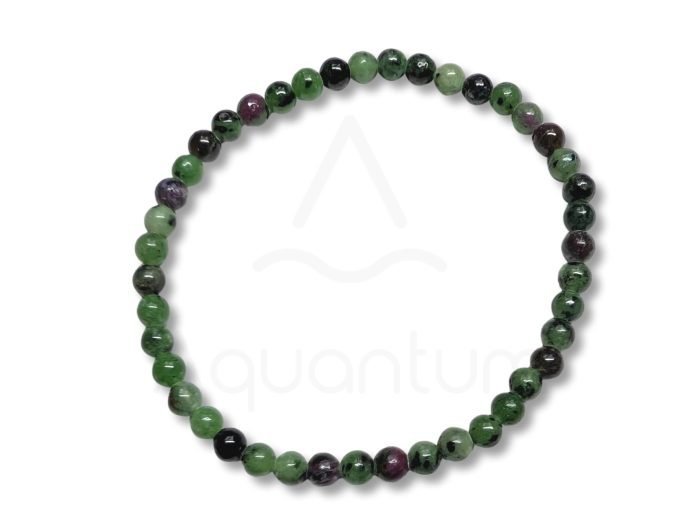 Ζωισίτης Με Ρουμπίνι Βραχιόλι 8mm Ζωισίτης Με Ρουμπίνι Βραχιόλι 8mm