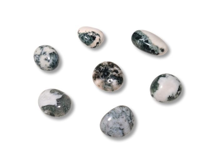 βότσαλο αχάτης βρυώδης moss agate