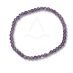 βραχιόλι αμέθυστου με διάμετρο χάντρας 4mm
