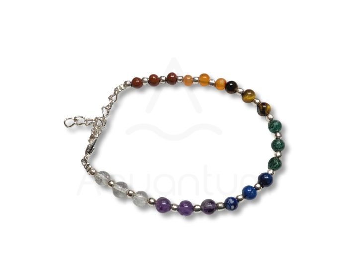 βραχιόλι επάργυρο 7 τσάκρα chakra βραχιόλι επάργυρο 7 τσάκρα chakra