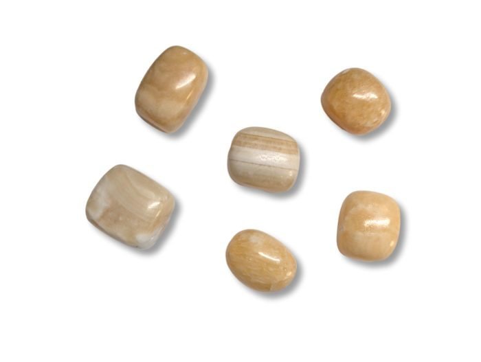 ημιπολύτιμος λίθος βότσαλο νεφρίτης ή Ιαδεΐτης jade κίτρινος