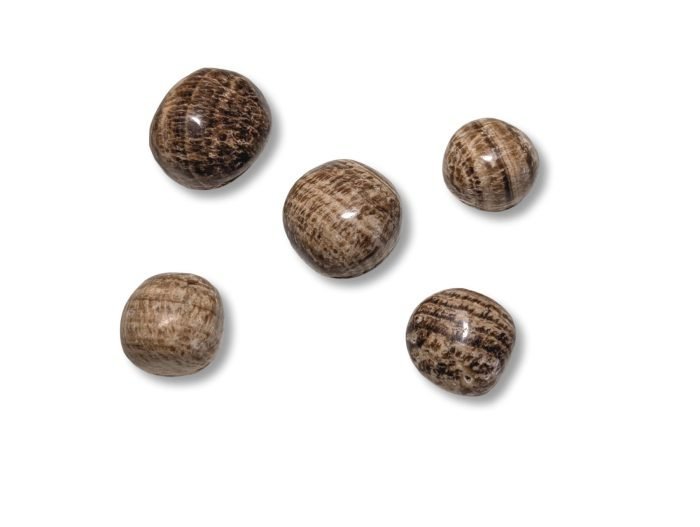 βότσαλο καφέ αραγωνίτης