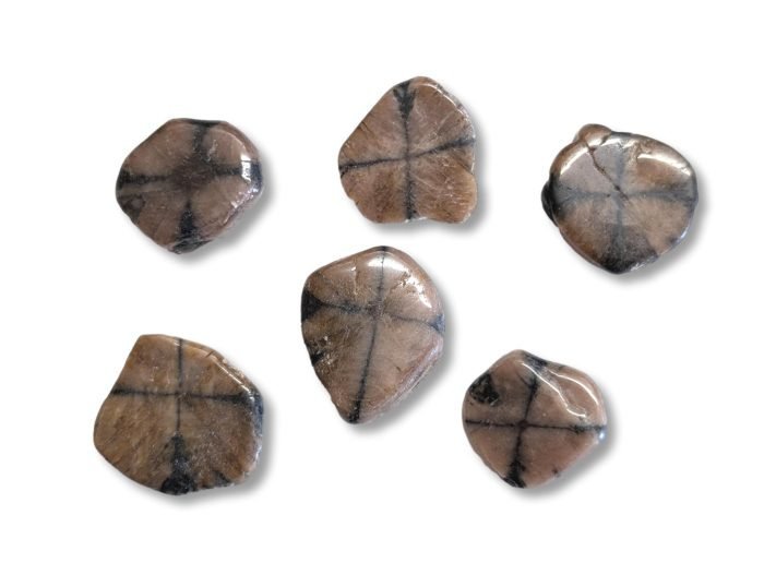 ημιπολύτιμος λίθος χιαστόλιθος βότσαλο ημιπολύτιμος λίθος χιαστόλιθος βότσαλο σε διαφορετικά μεγέθη