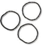 Οψιδιανός Ασημί Βραχιόλι