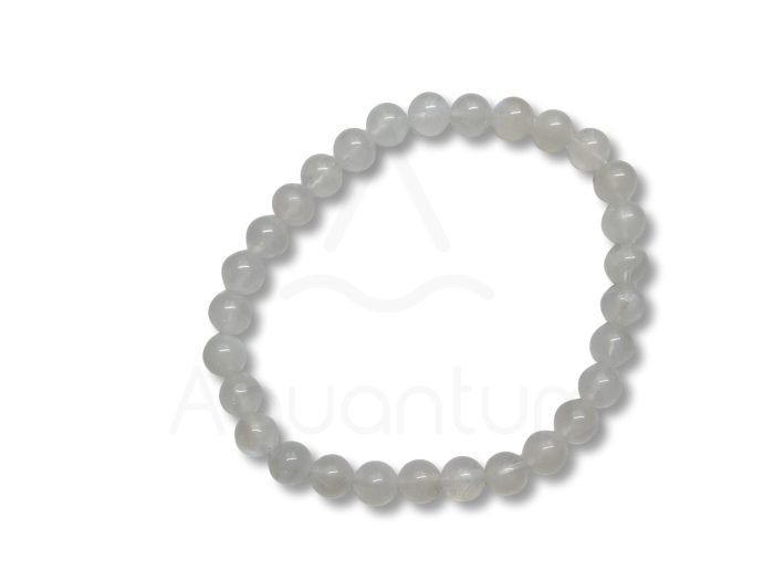 φεγγαρόπετρα βραχιόλι 6mm φεγγαρόπετρα βραχιόλι με διάμετρο 6mm